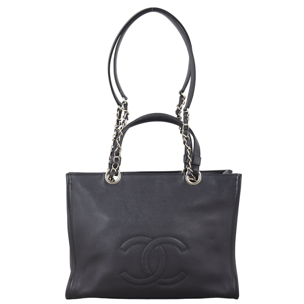 Chanel CC Zip Shopping Tote