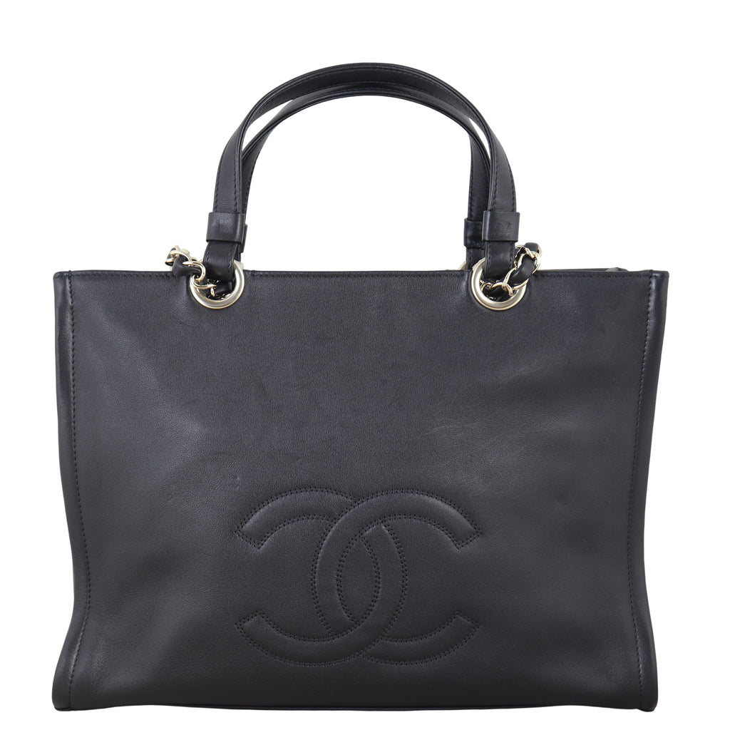 Chanel CC Zip Shopping Tote