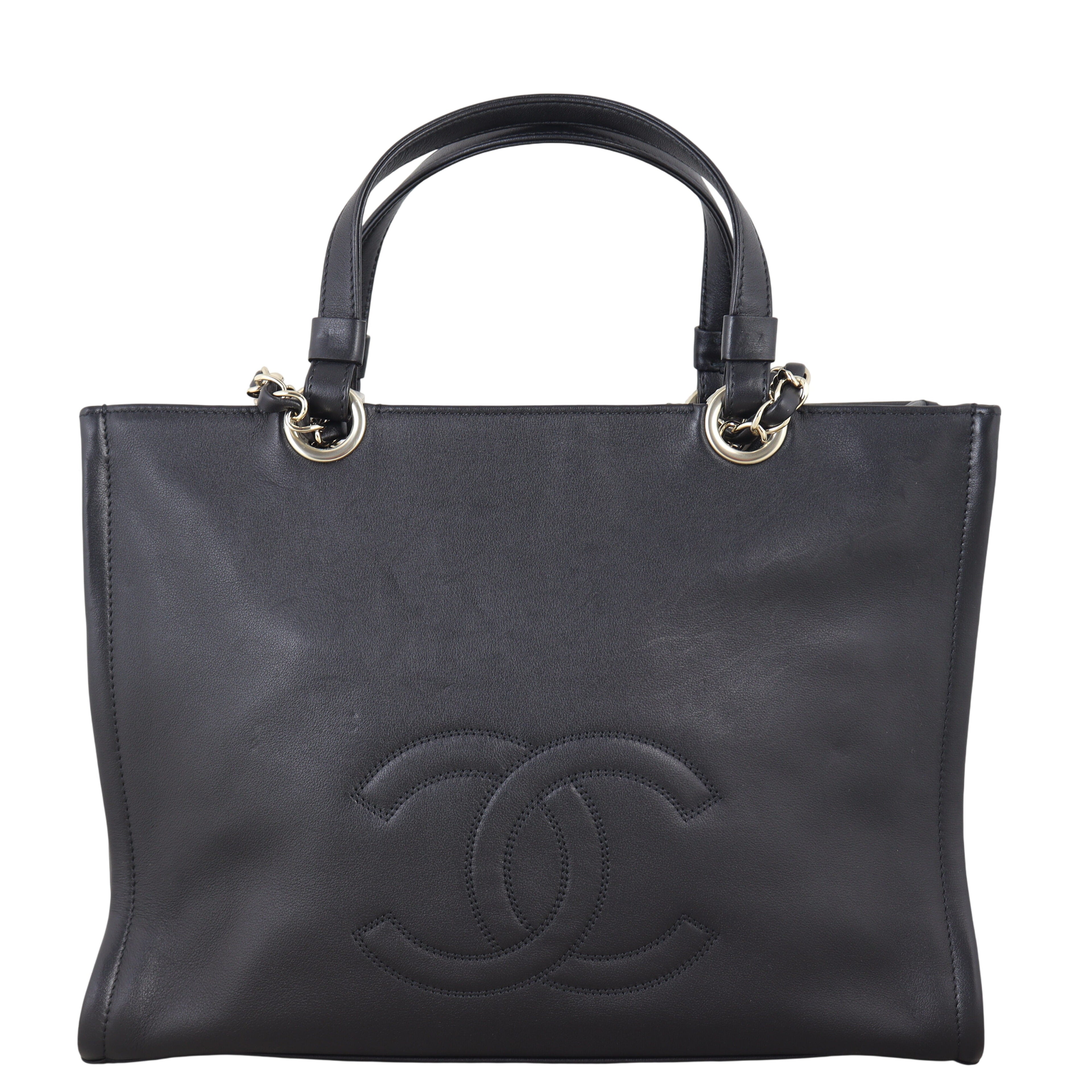 Chanel CC Zip Shopping Tote