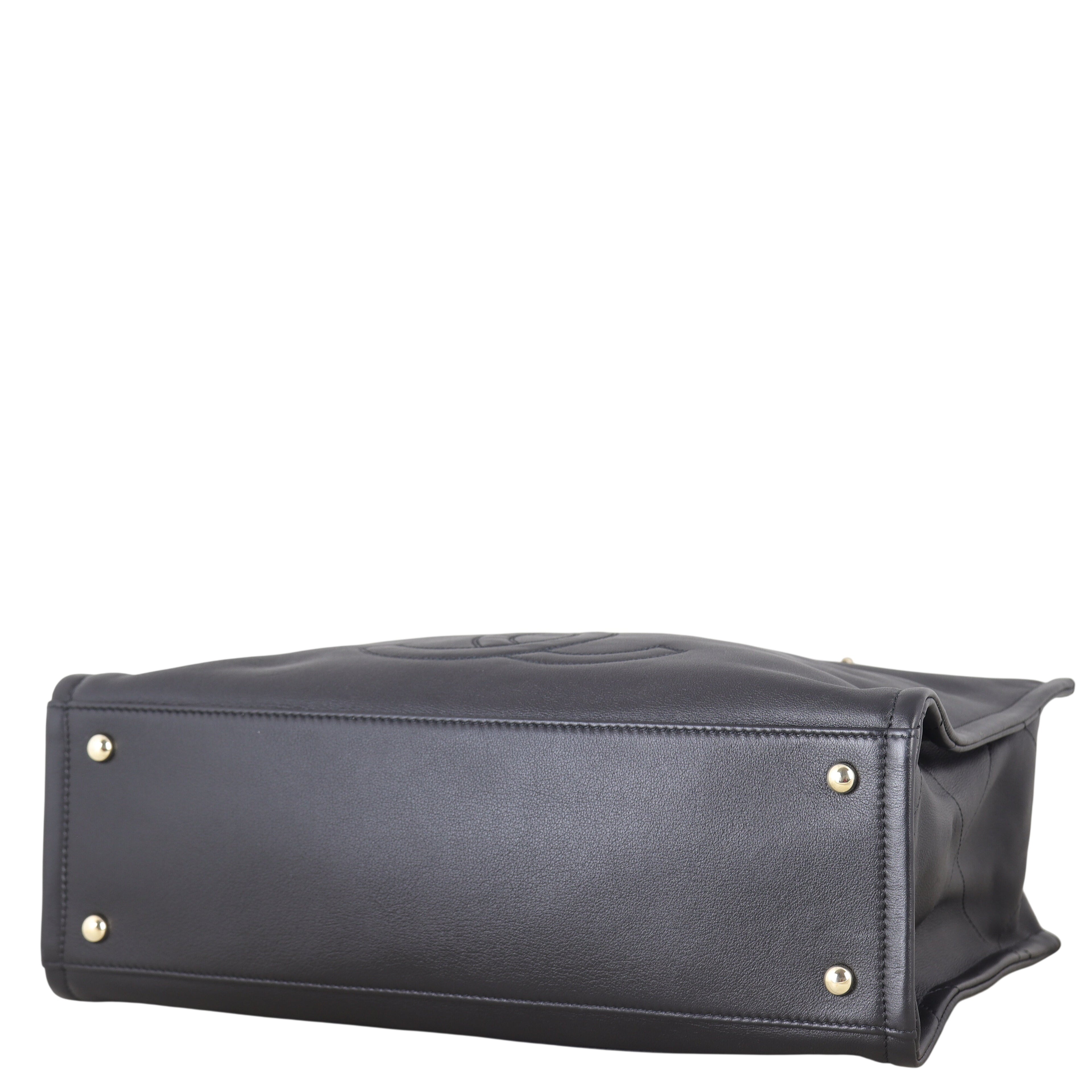Chanel CC Zip Shopping Tote
