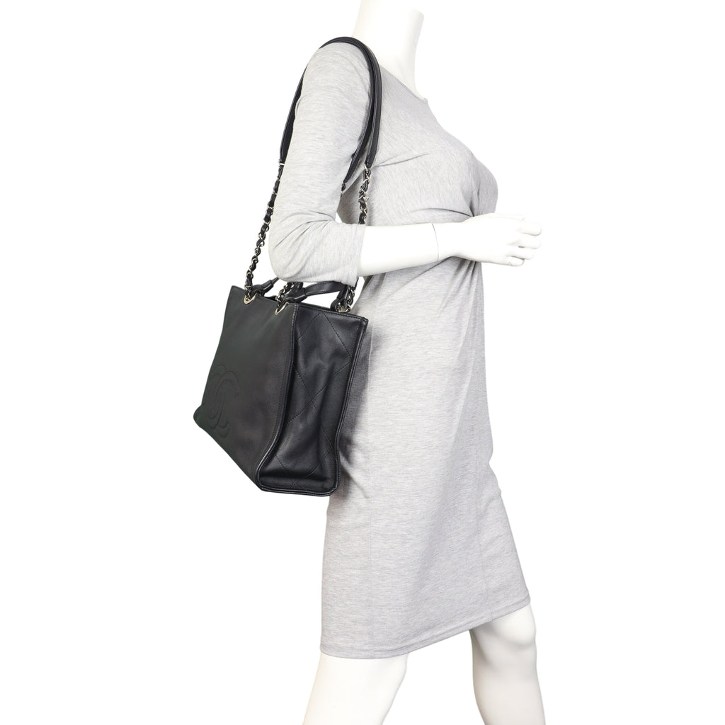Chanel CC Zip Shopping Tote