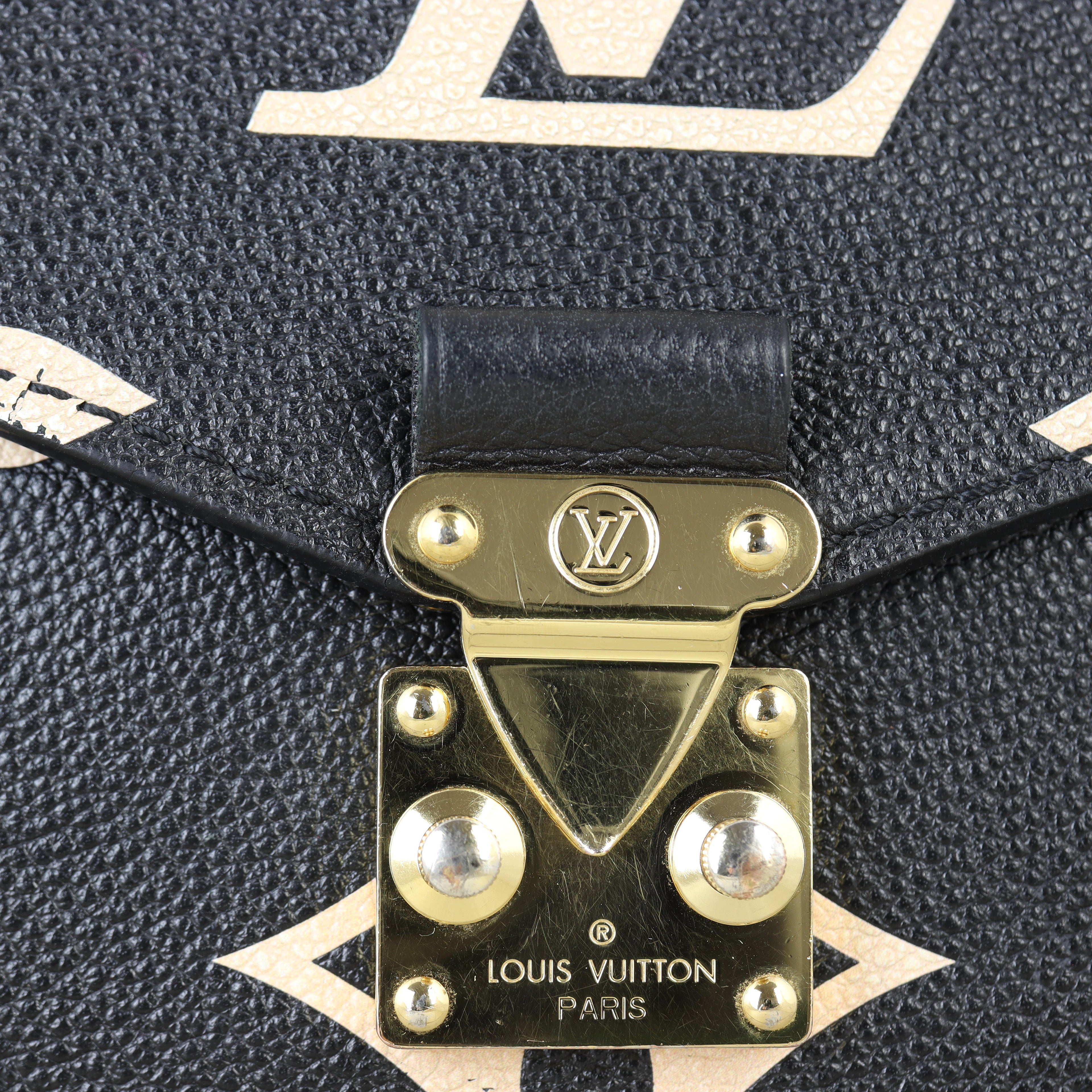 Louis Vuitton Pochette Metis Monogram Empreinte Giant Bicolour