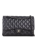 Chanel Classic Double Flap Jumbo Caviar