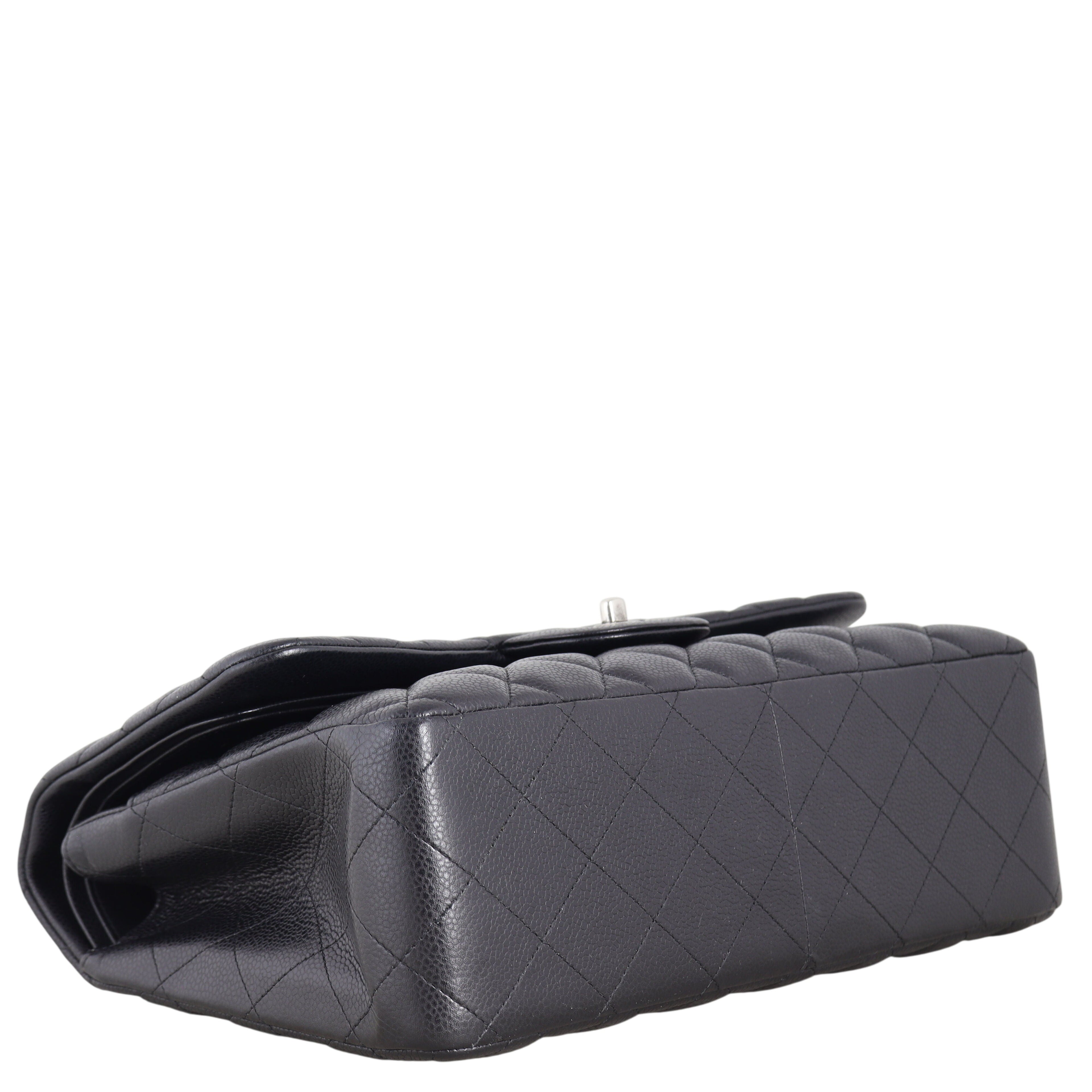 Chanel Classic Double Flap Jumbo Caviar