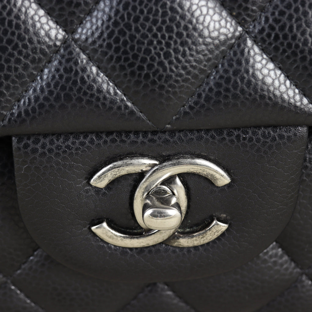 Chanel Classic Double Flap Jumbo Caviar