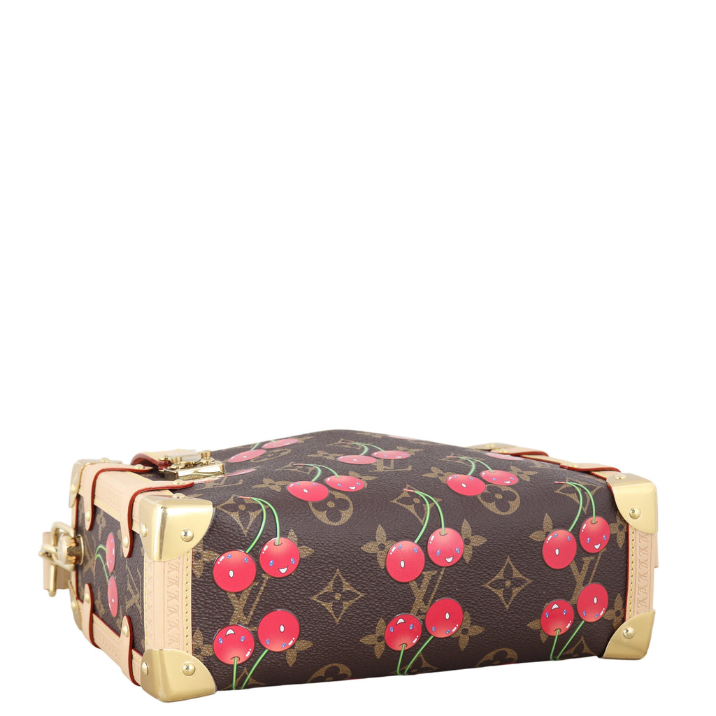 Louis Vuitton x Takashi Murakami Side Trunk MM Monogram Cerises