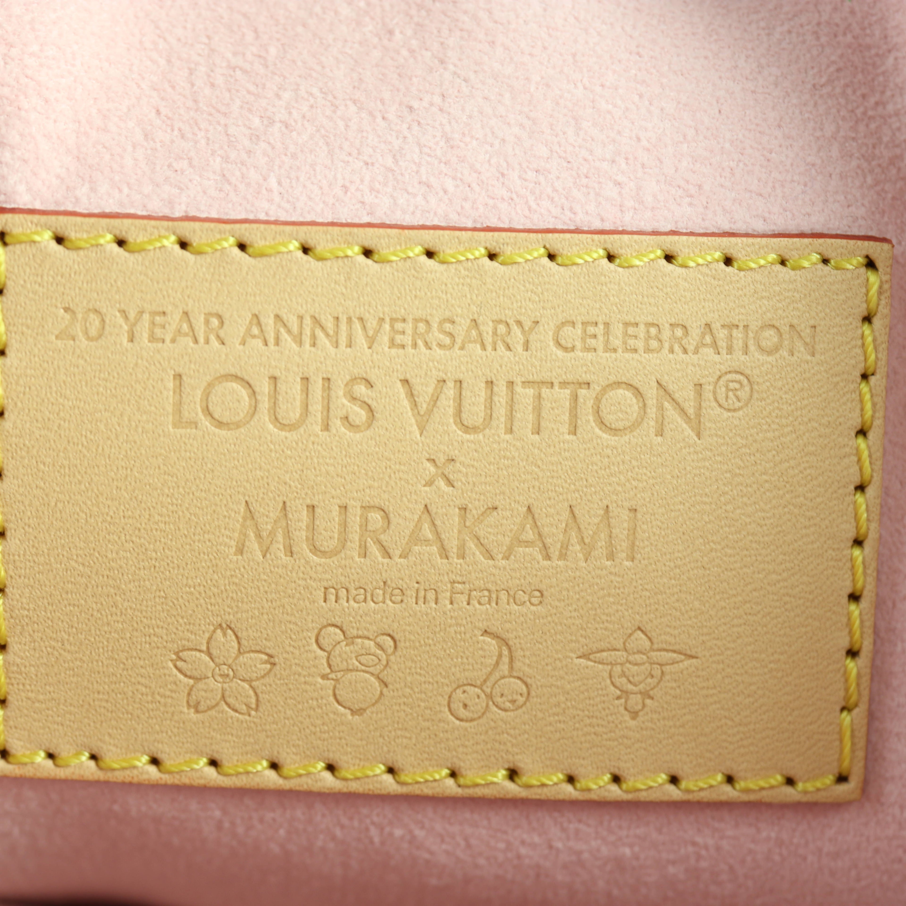 Louis Vuitton x Takashi Murakami Speedy 25 Bandouliere Monogram Cherry Blossom