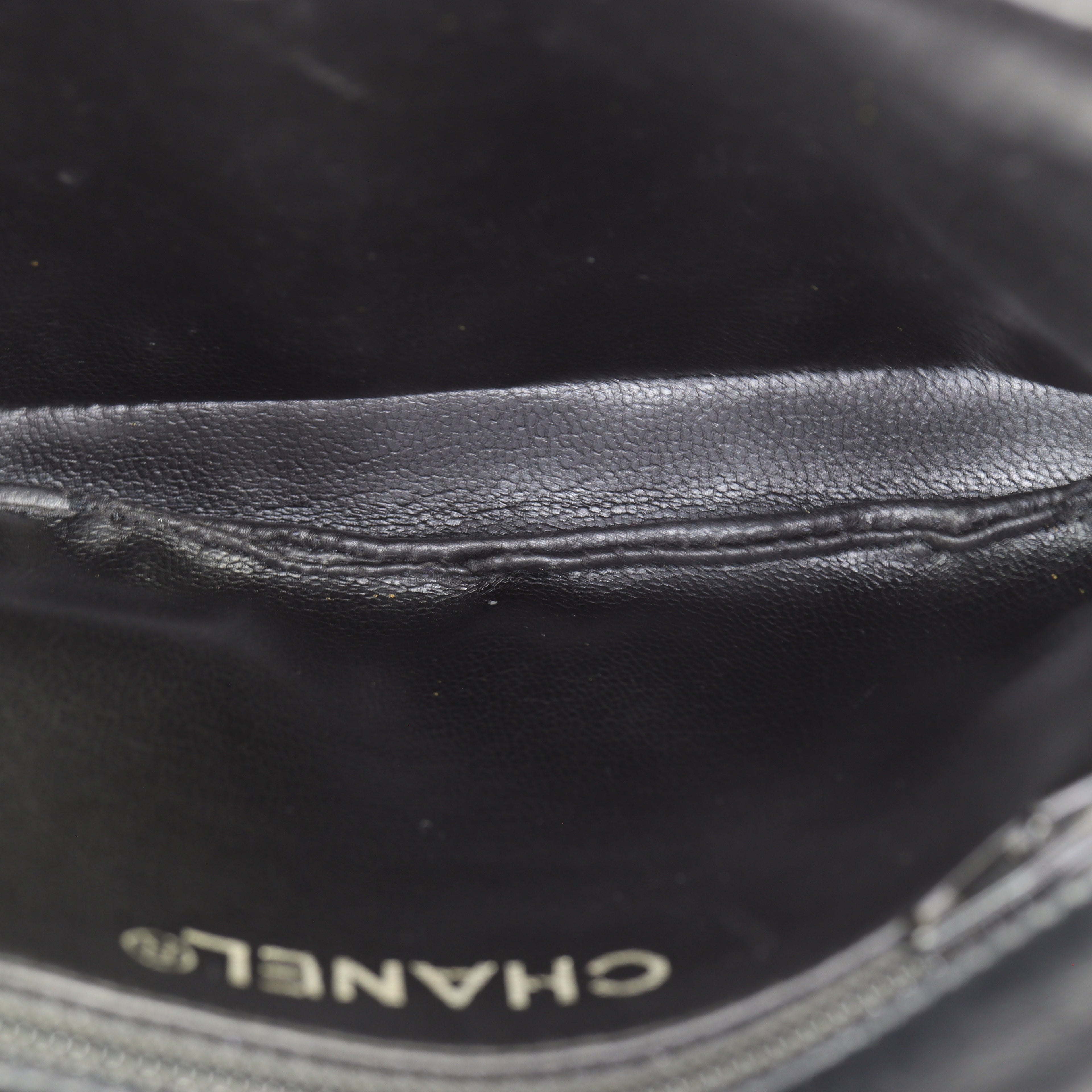 Chanel Vintage Quilted CC Belt Bag