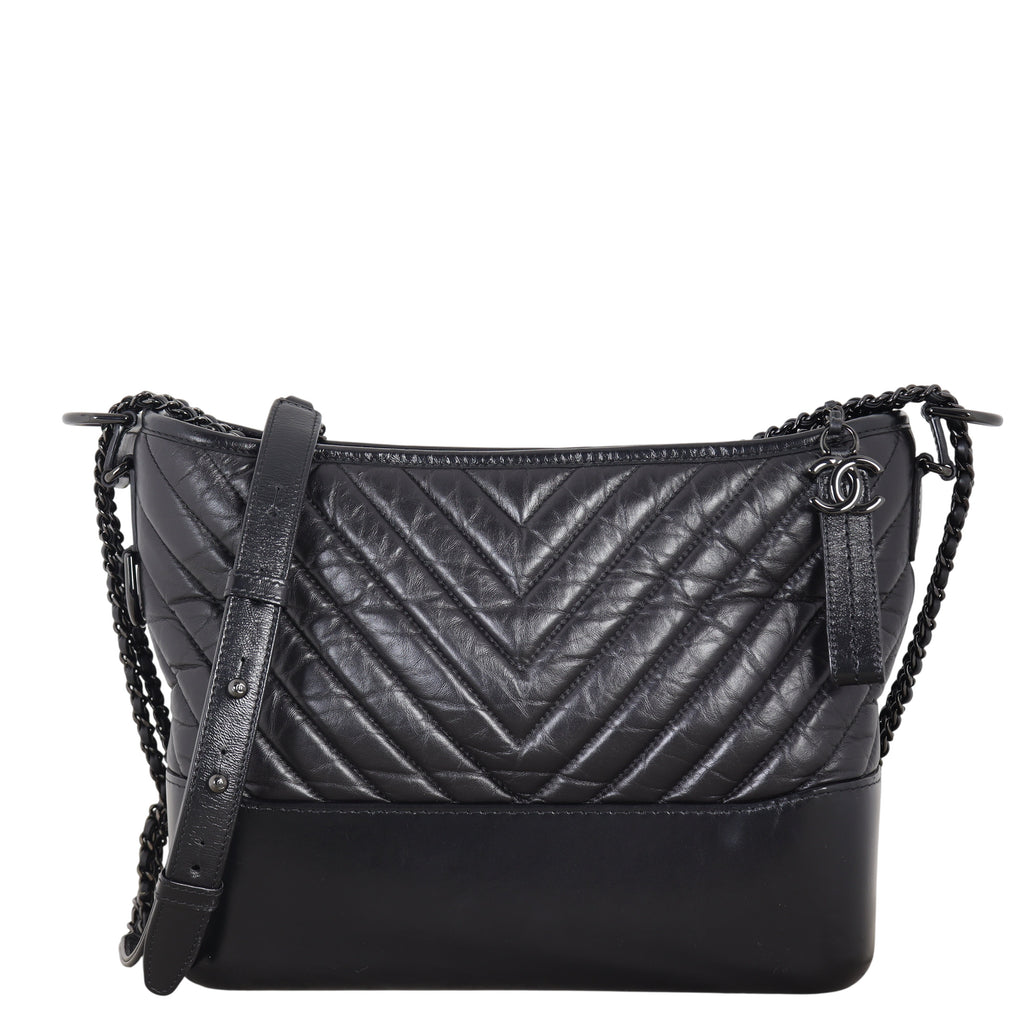 Chanel Gabrielle Hobo Large Chevron
