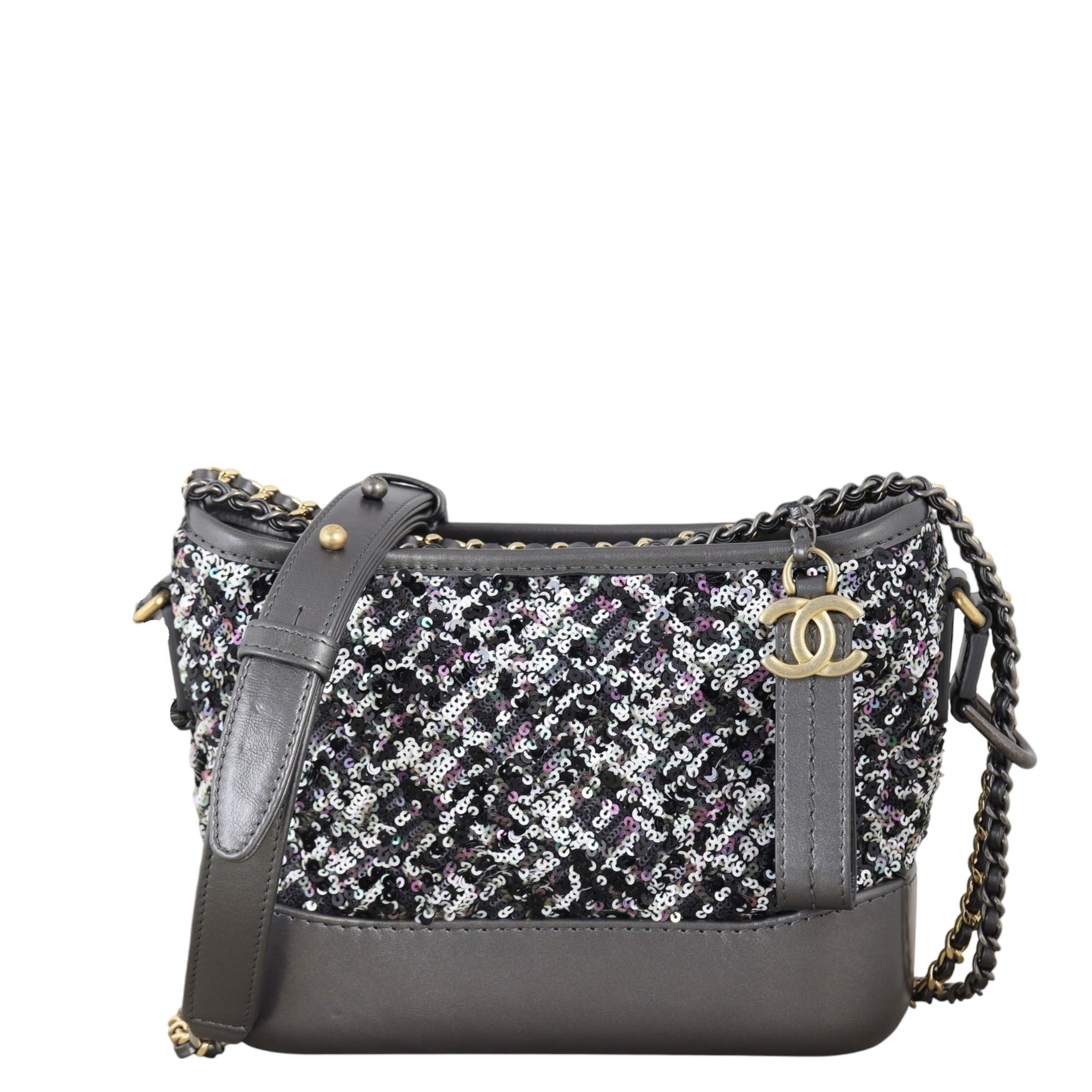 Chanel Gabrielle Hobo Small Sequins