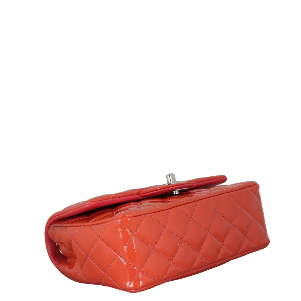 Chanel Classic Flap Mini Rectangular Bag Patent