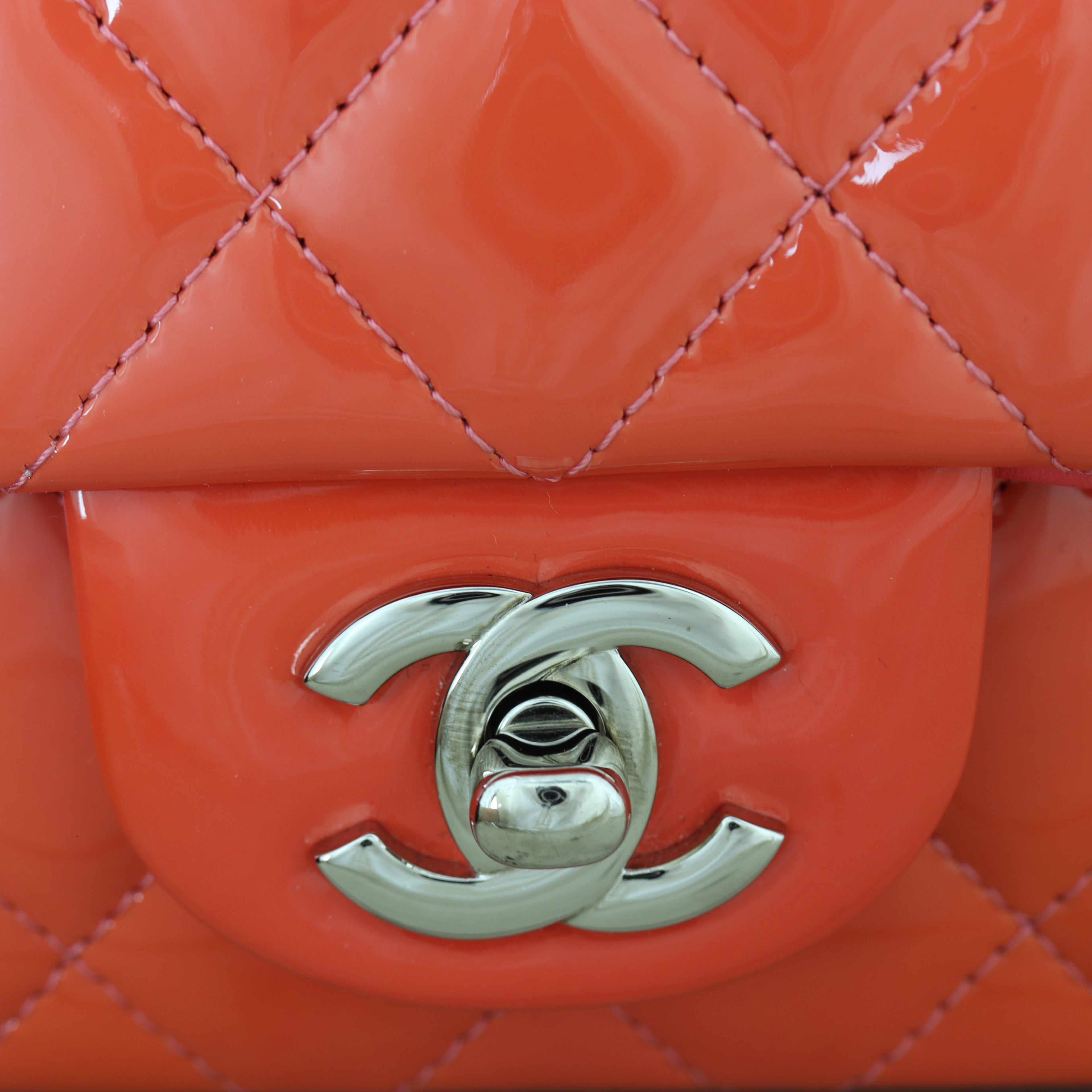 Chanel Classic Flap Mini Rectangular Bag Patent