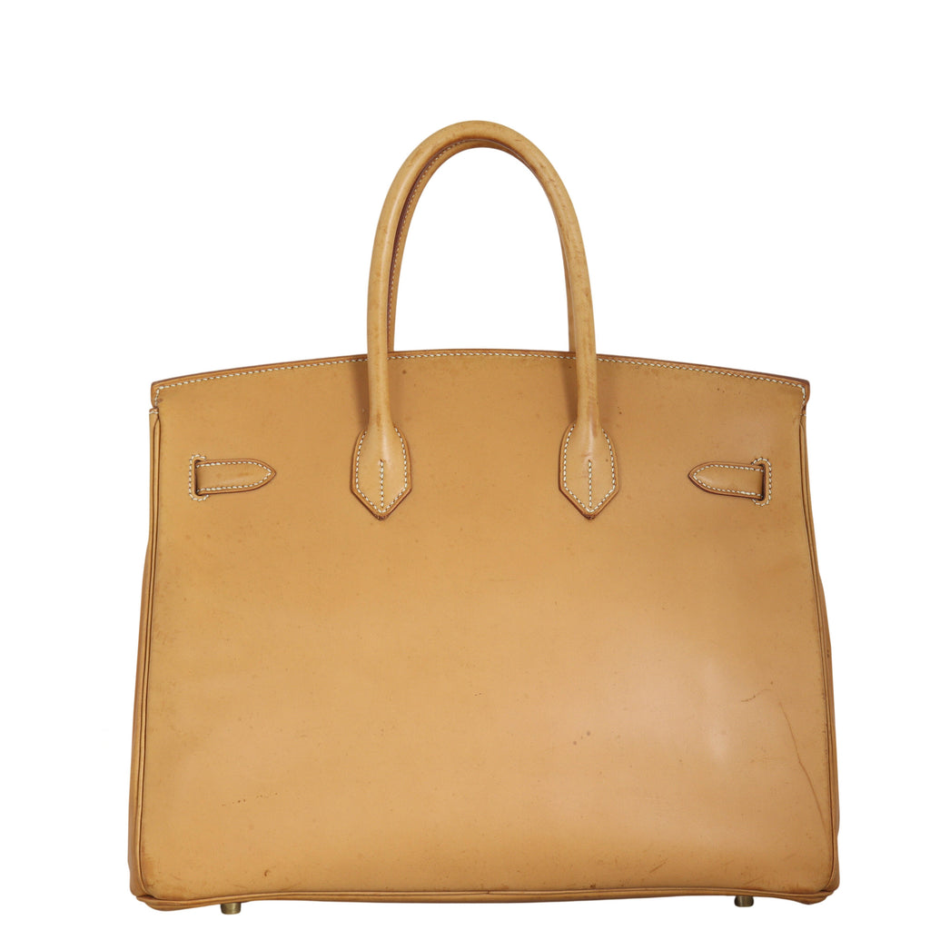 Hermes Birkin 35  Natural Vache