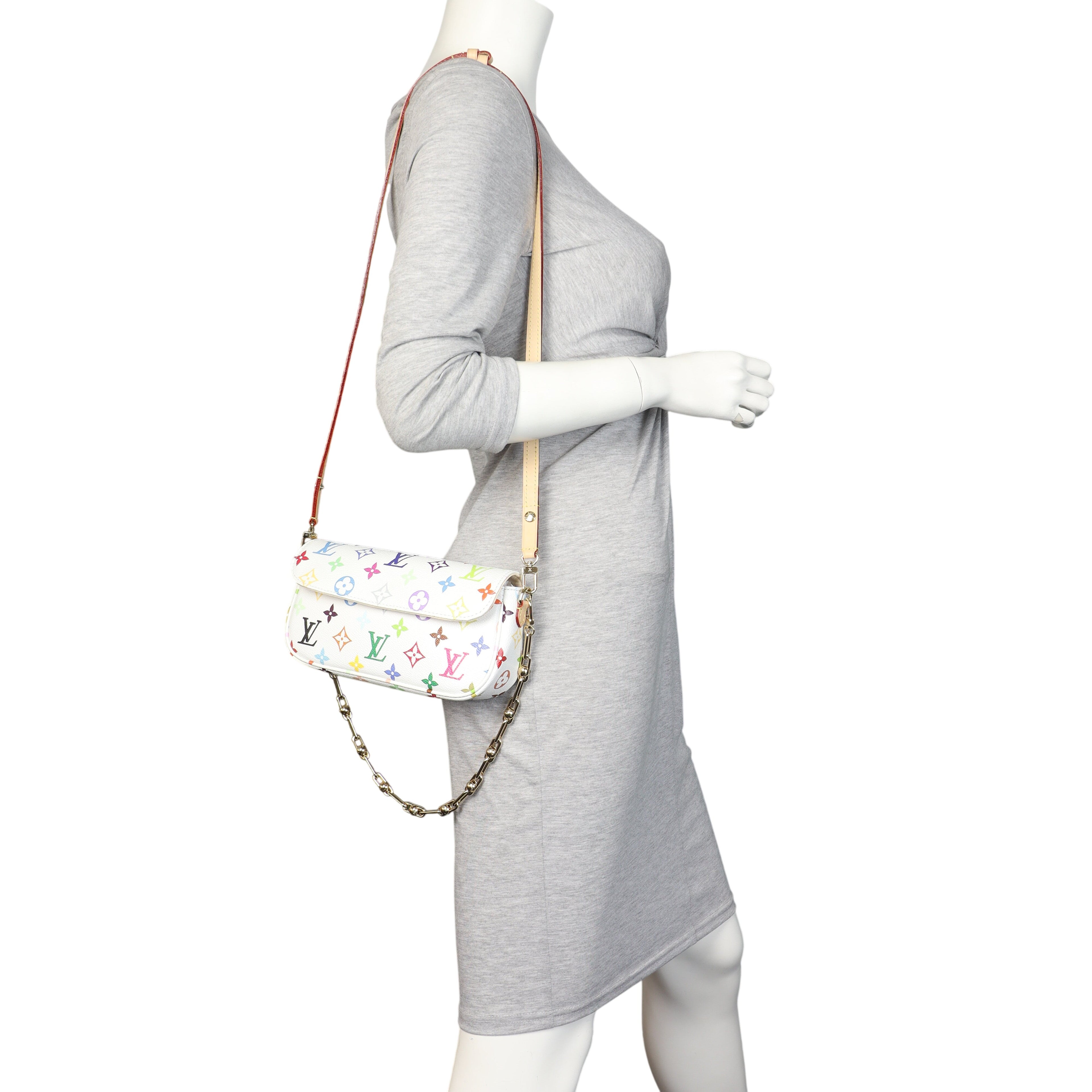 Louis Vuitton x Takashi Murakami Ivy Wallet on Chain Monogram Multicolore