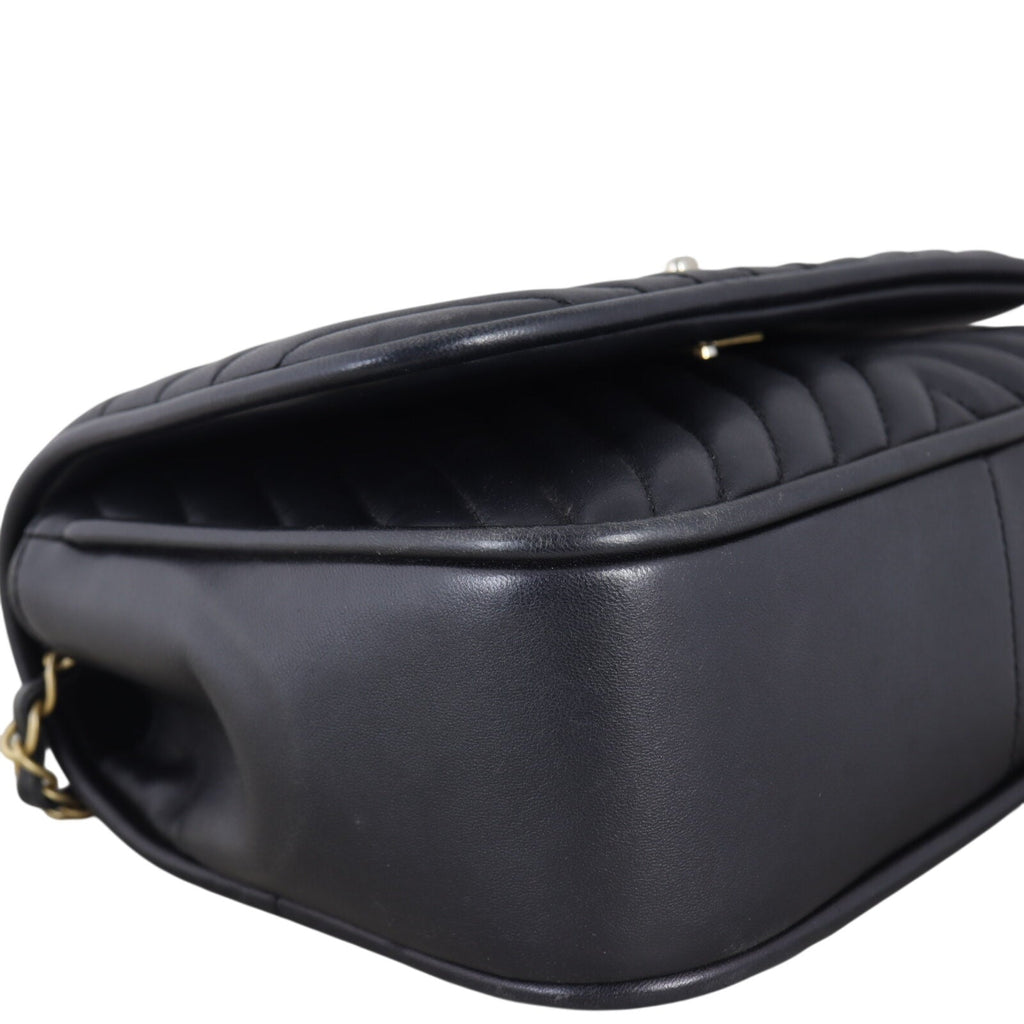 Chanel Chevron Top Handle Bag