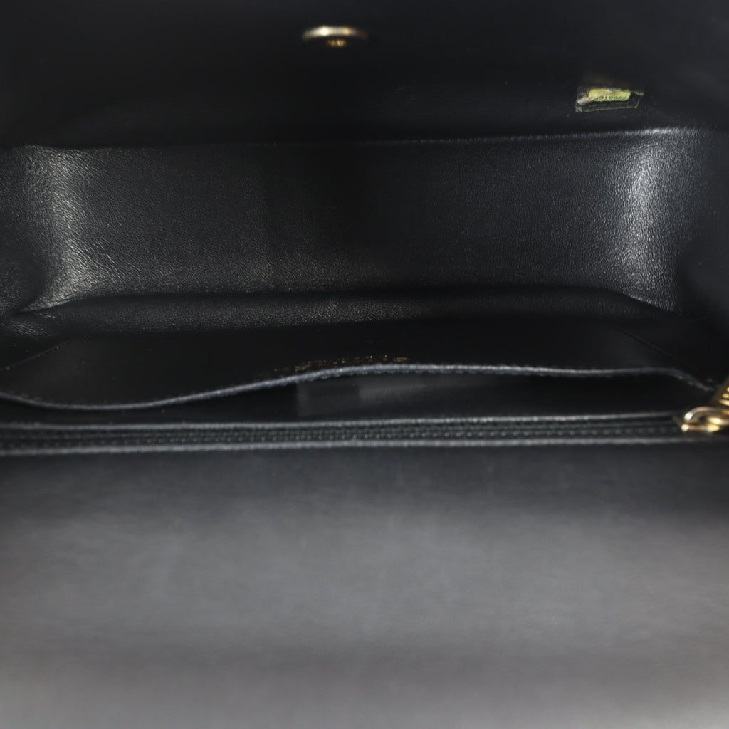 Chanel Chevron Top Handle Bag