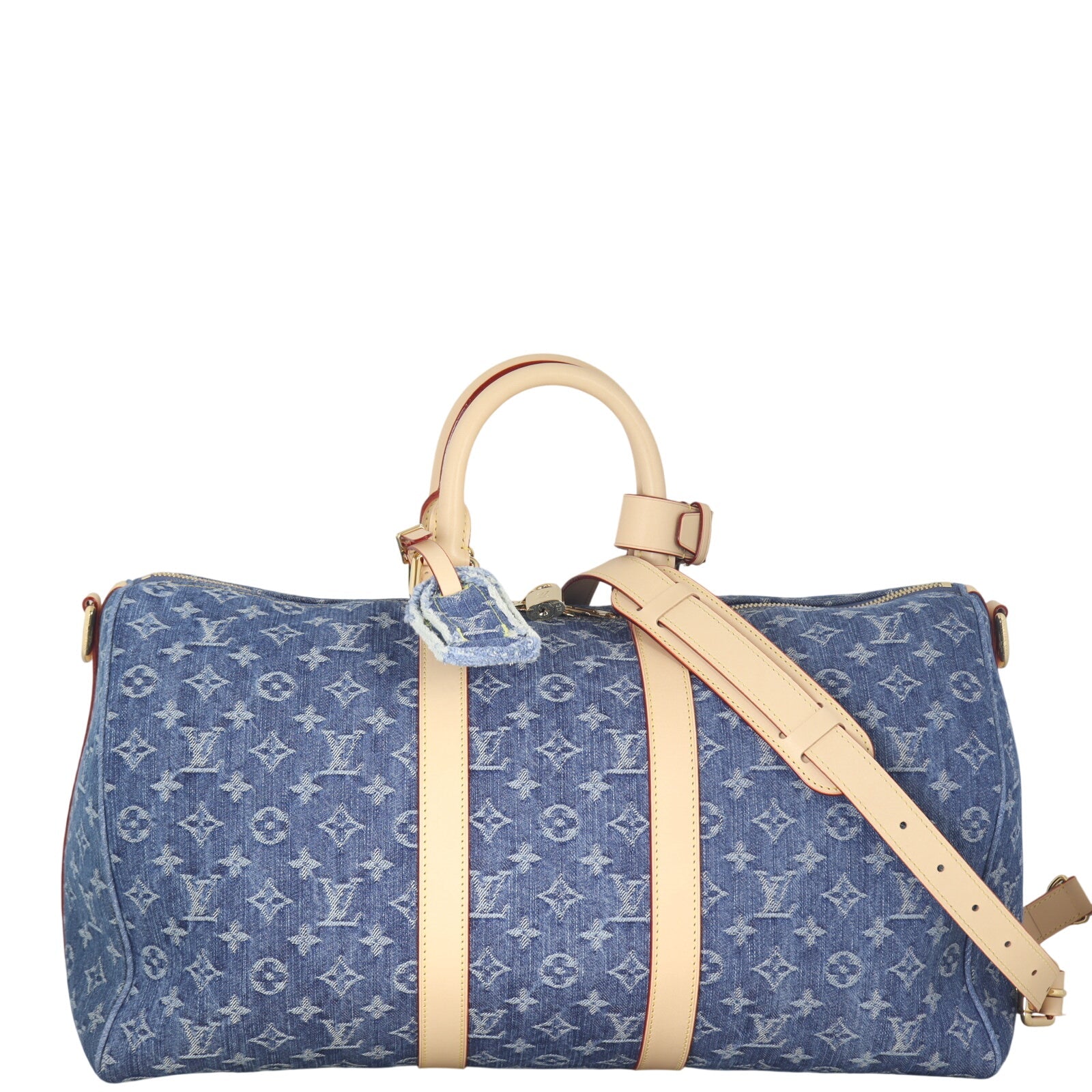 Louis Vuitton Keepall 45 Bandouliere Monogram Denim