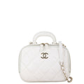 Chanel CC Vanity Case Shiny Lambskin