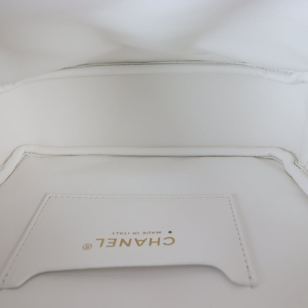 Chanel CC Vanity Case Shiny Lambskin