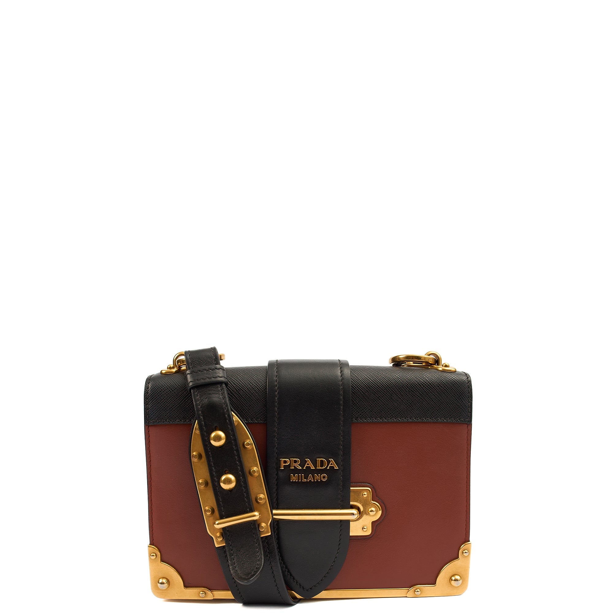 Prada Shoulder Bag Cahier  in Multi, Calfskin