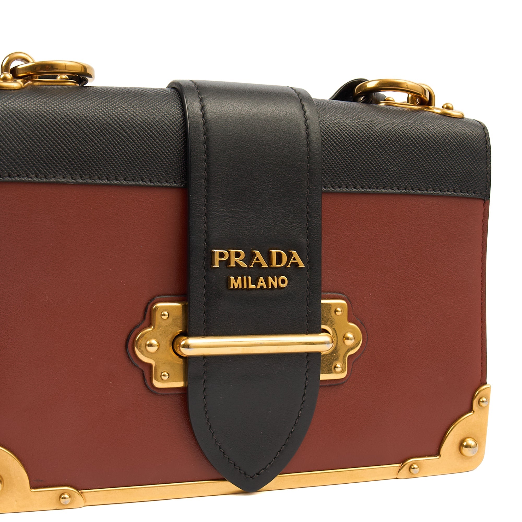 Prada Shoulder Bag Cahier  in Multi, Calfskin