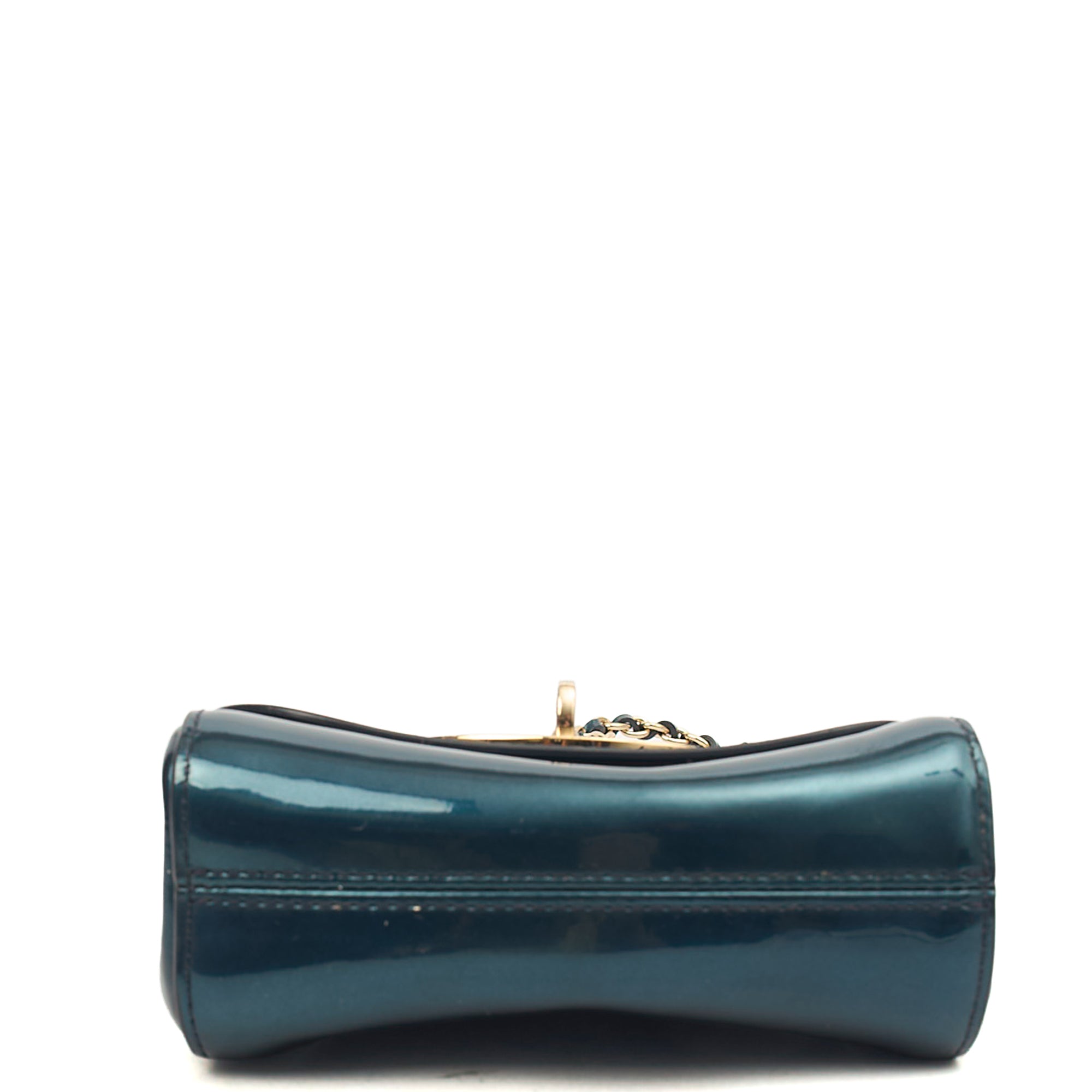 Mulberry Mini Bag Lily - Mini  in Blue, Patent Leather