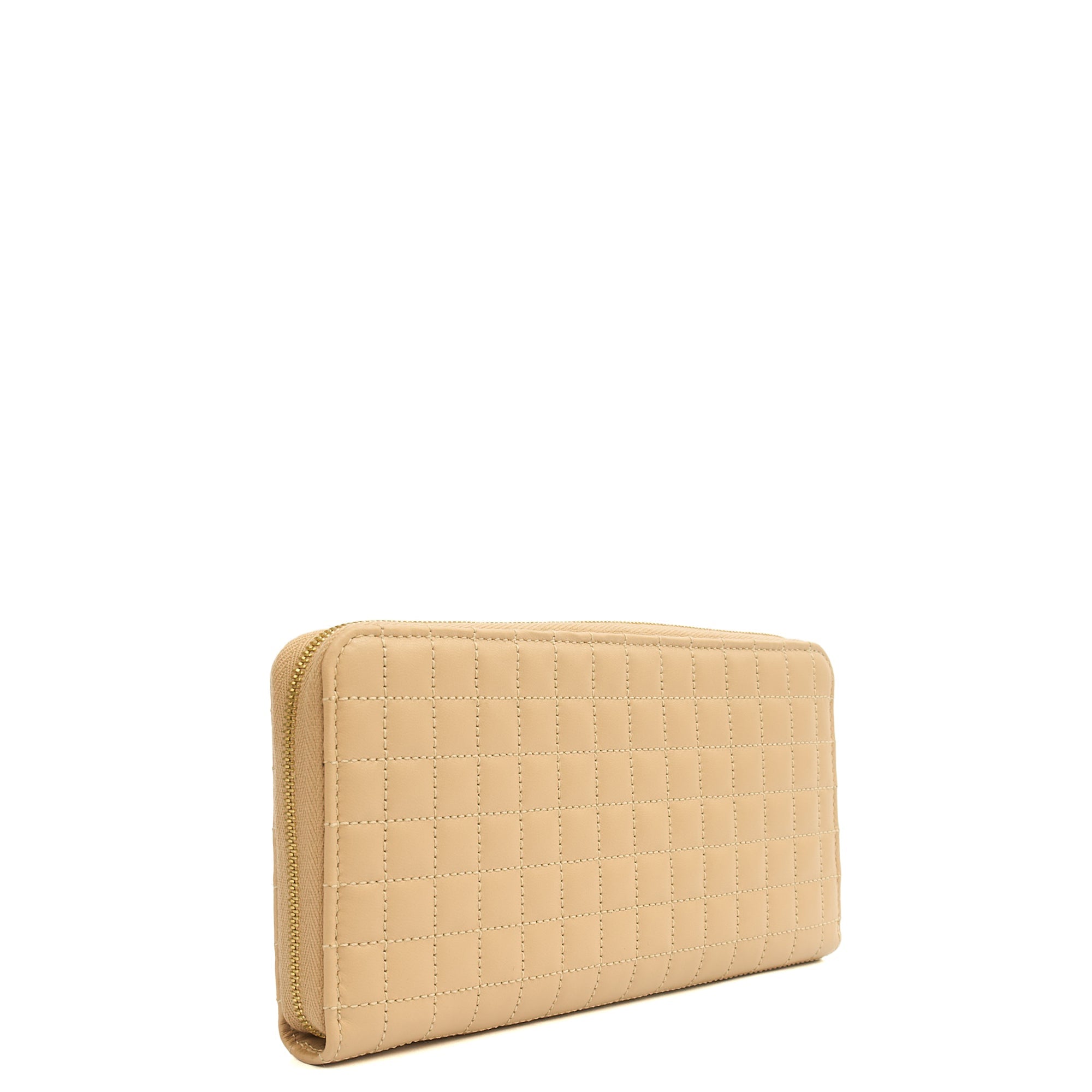 Celine Wallet in Cream, Leather