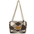 Mulberry Shoulder Bag Lily in Brown, Calfskin Leather