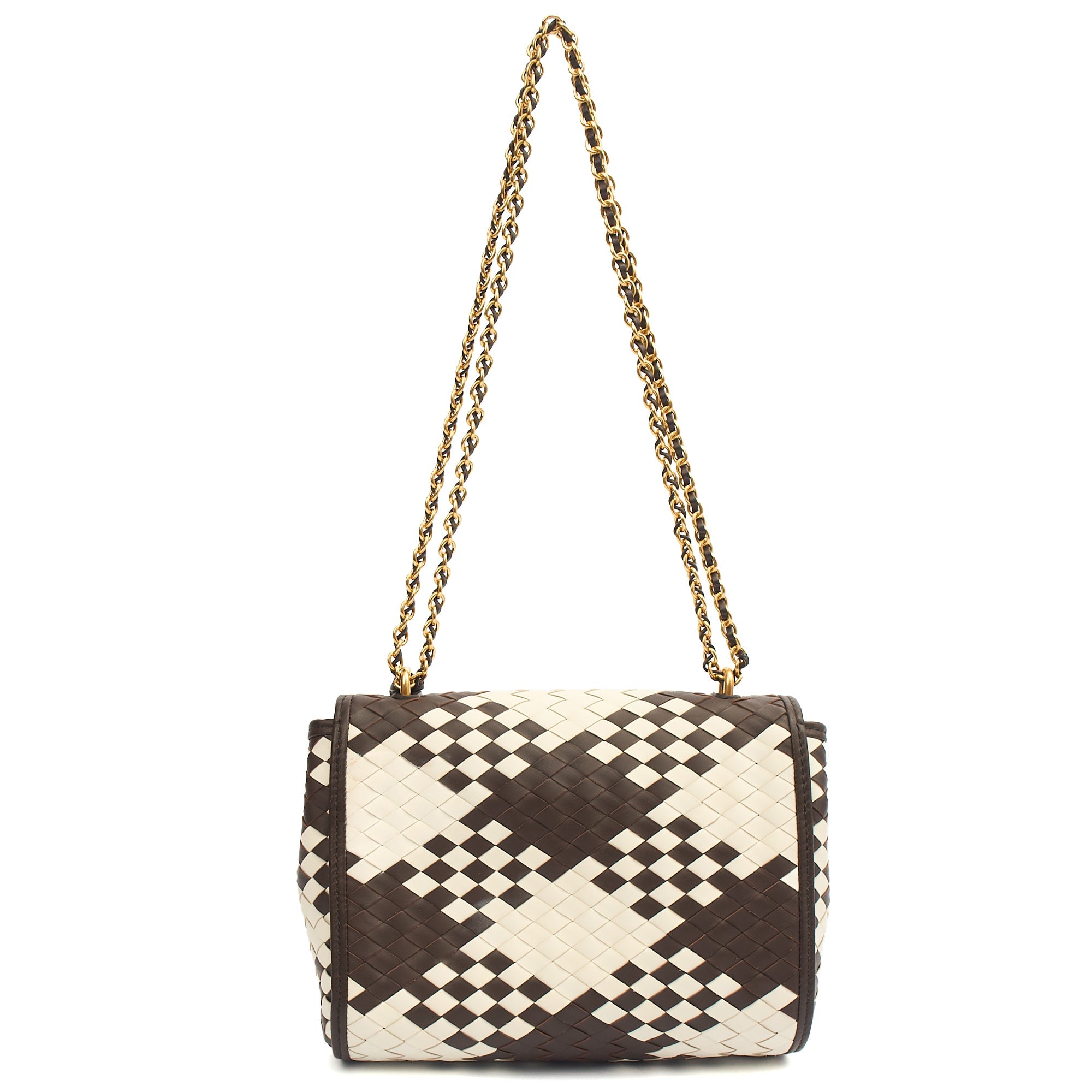Mulberry Shoulder Bag Lily in Brown, Calfskin Leather