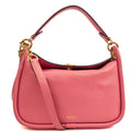 Mulberry Shoulder Bag Leighton - Small in Geranium Pink, Leather