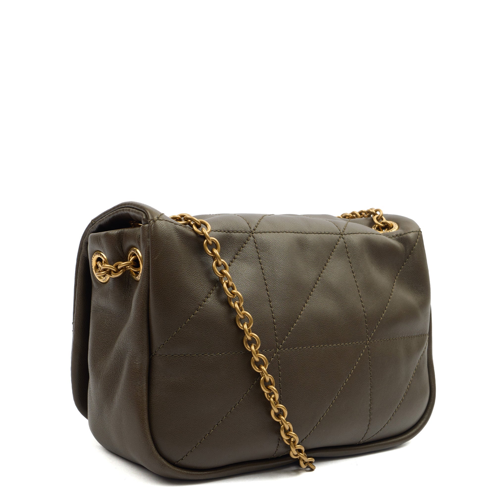 Saint Laurent Cross Body Jamie 4.3 - Mini in Green, Leather