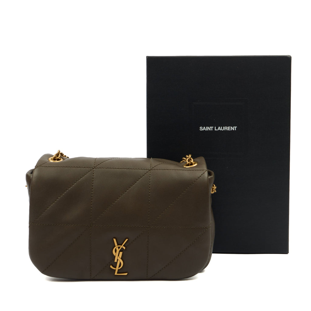 Saint Laurent Cross Body Jamie 4.3 - Mini in Green, Leather