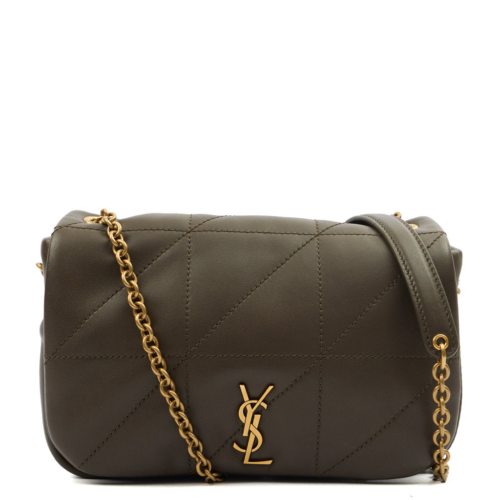 Saint Laurent Cross Body Jamie 4.3 - Mini in Green, Leather