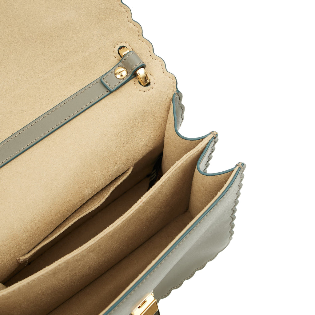 Fendi Cross Body Kan I - Small in Blue, Leather