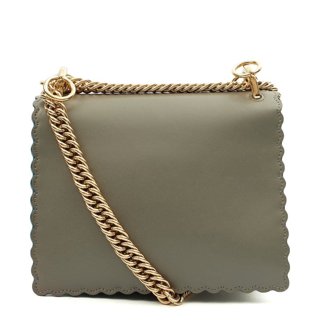Fendi Cross Body Kan I - Small in Blue, Leather