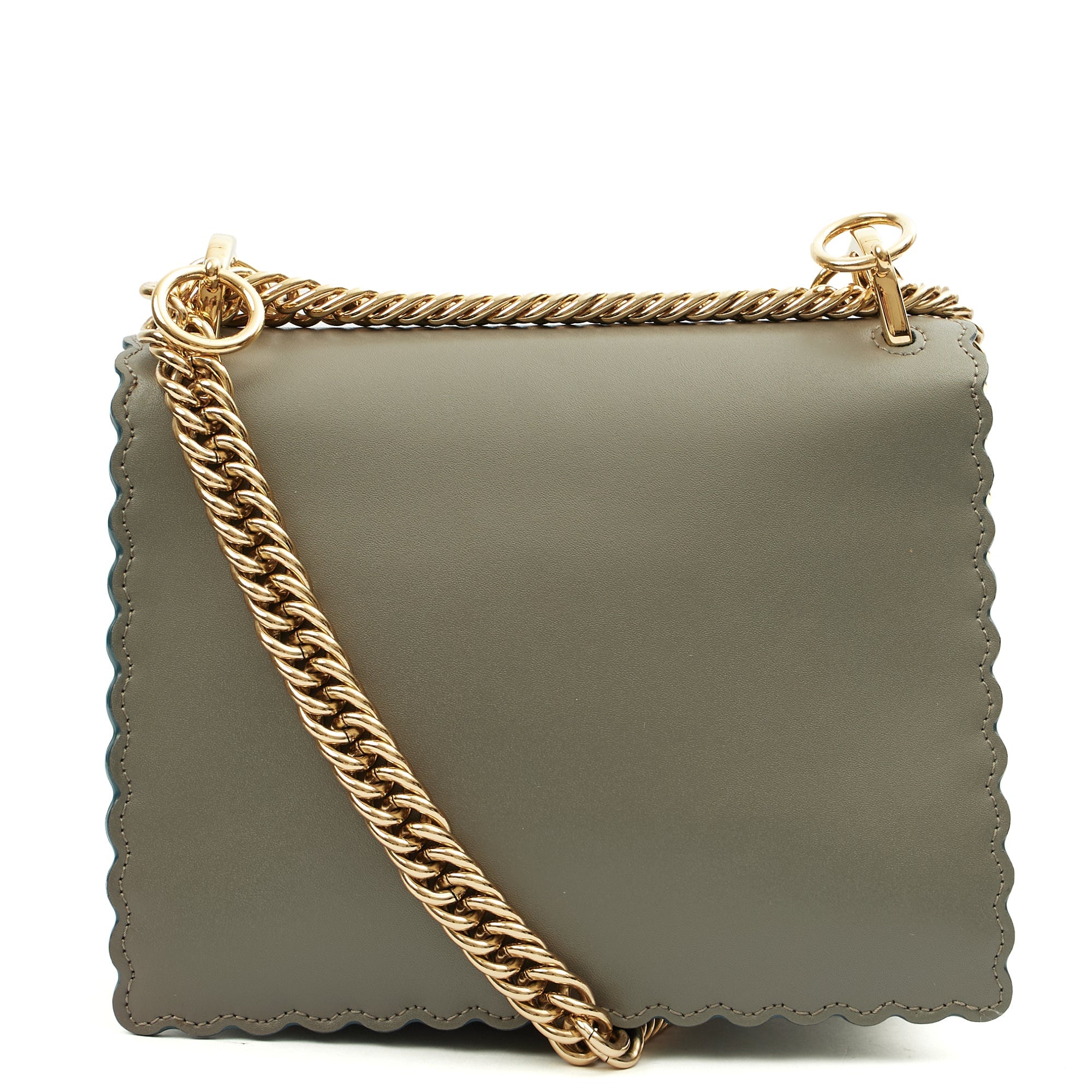 Fendi Cross Body Kan I - Small in Blue, Leather