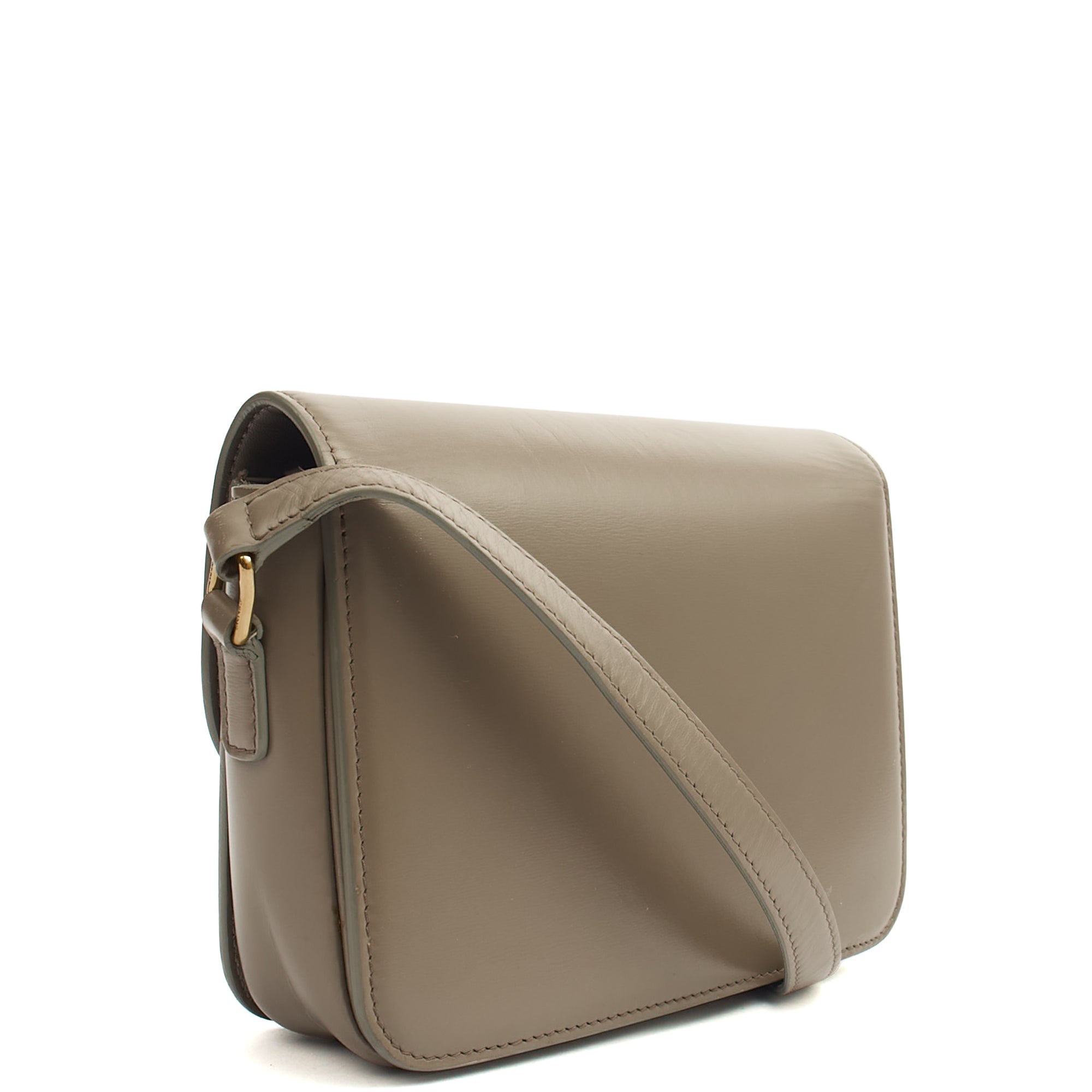 Celine Cross Body Triomphe - Mini in Grey, Box Calfskin