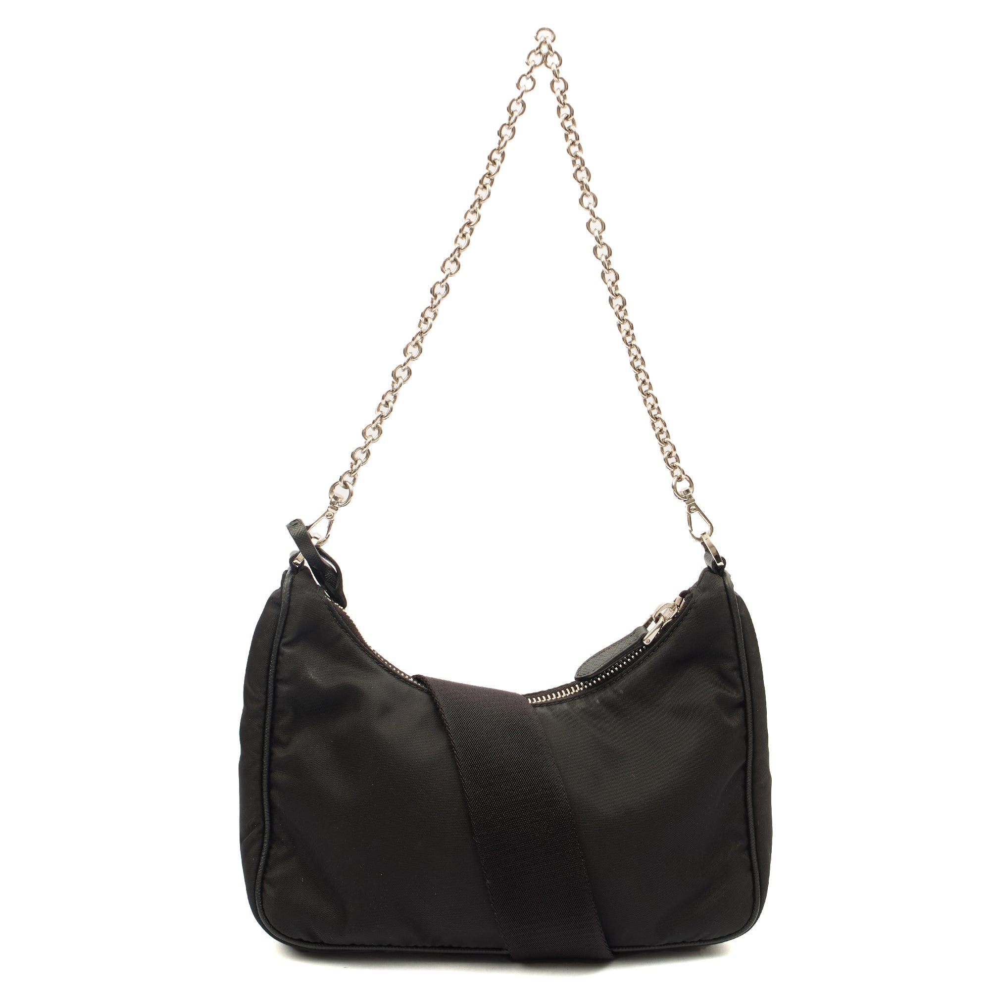 Prada Cross Body Re-Edition 2000 Shoulder Bag in Black, Nylon