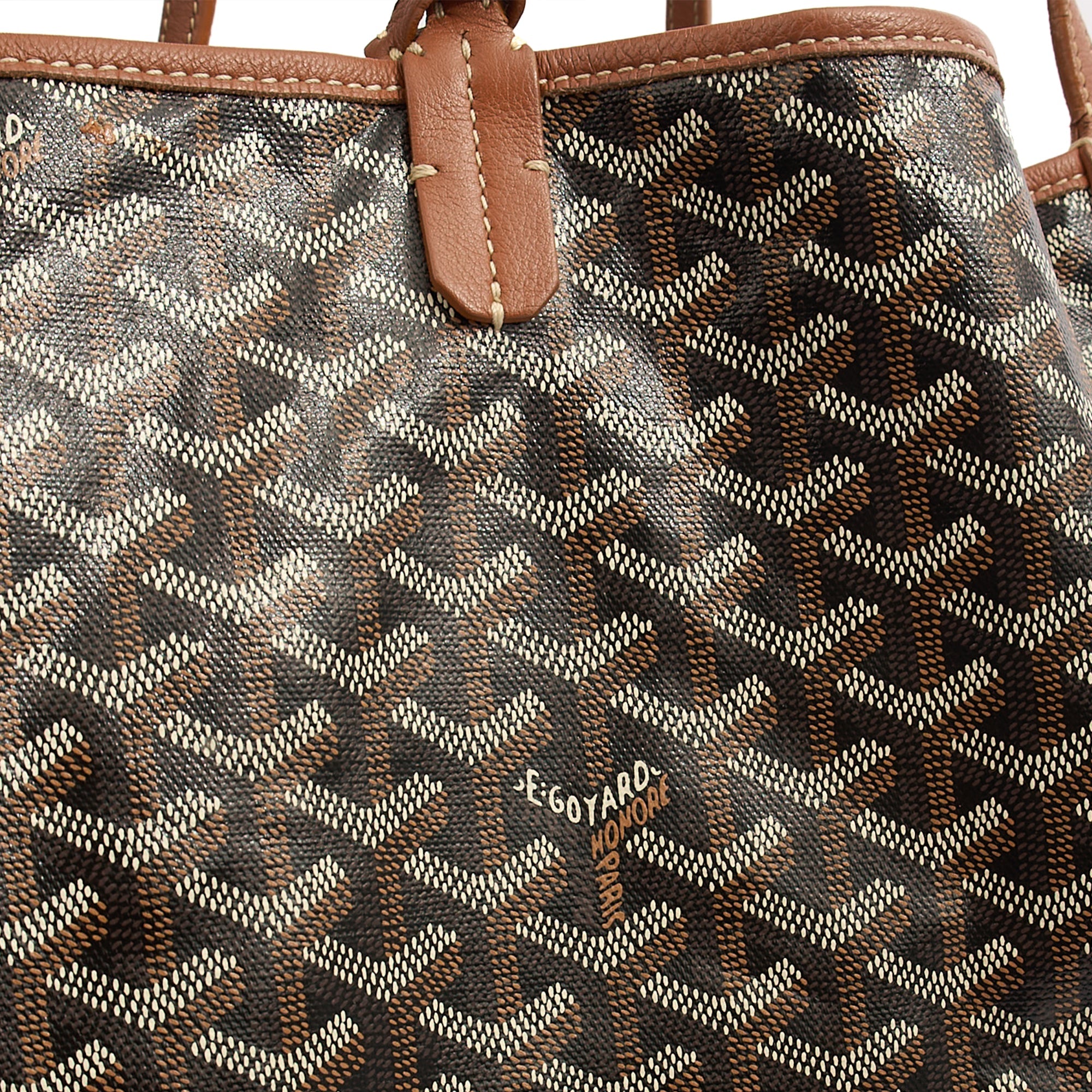 Goyard Tote Saint Louis GM in Brown, Leather