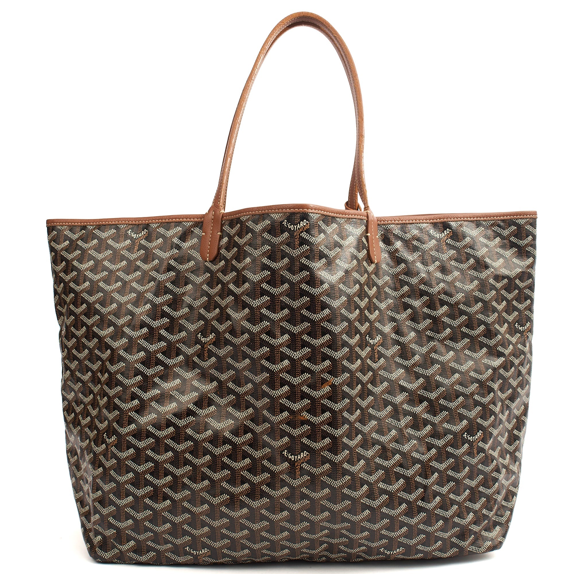 Goyard Tote Saint Louis GM in Brown, Leather