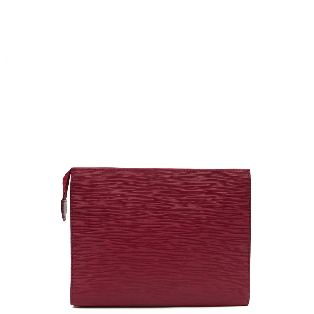 Louis Vuitton Clutch Toiletry Pouch 26  in Pink, Epi Leather