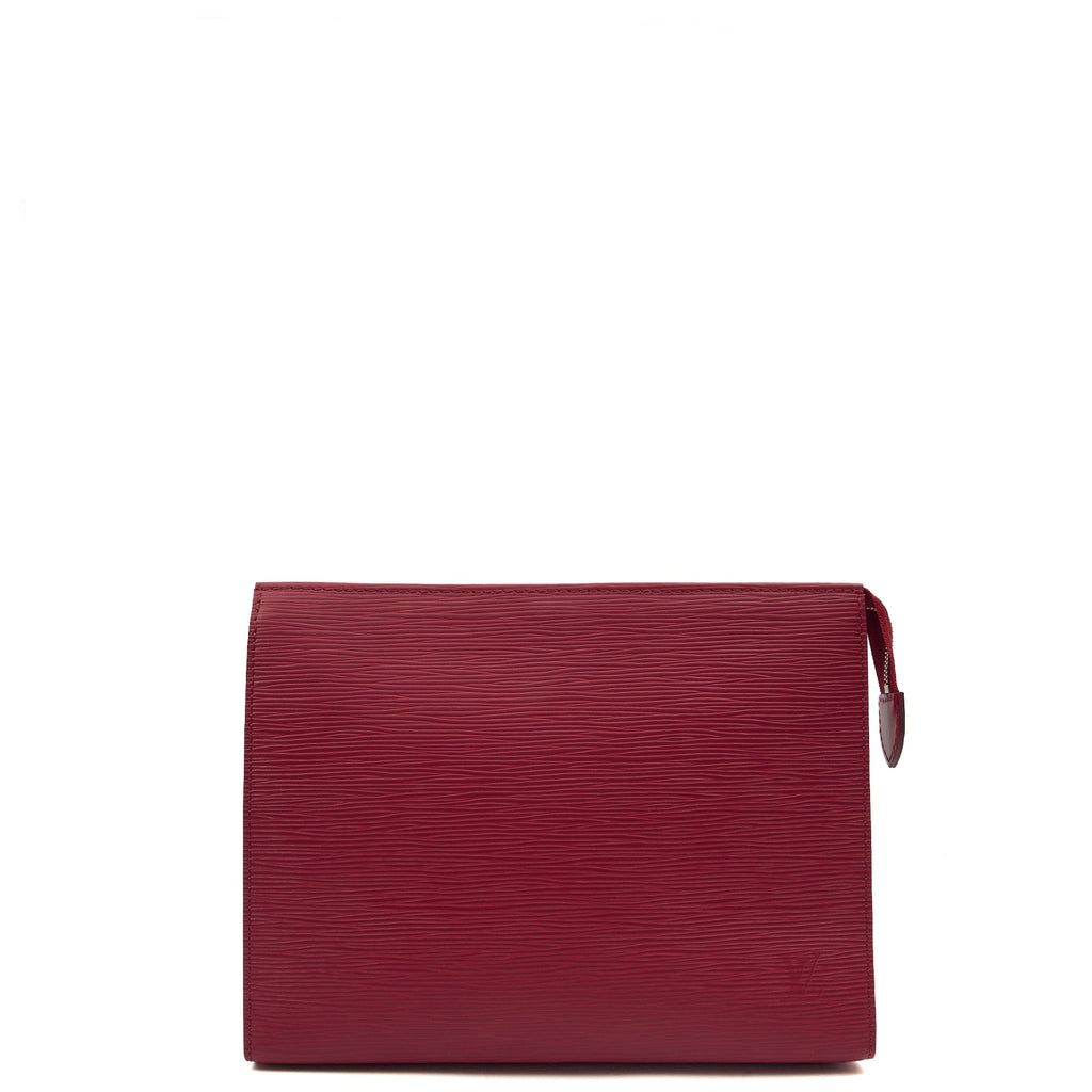Louis Vuitton Clutch Toiletry Pouch 26  in Pink, Epi Leather