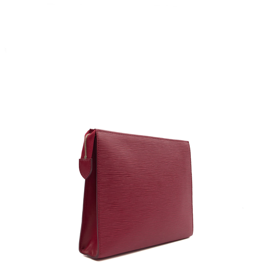 Louis Vuitton Clutch Toiletry Pouch 26  in Pink, Epi Leather