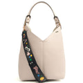 Anya Hindmarch Shoulder Bag Build a Bag - Small in Grey, Pony Skin