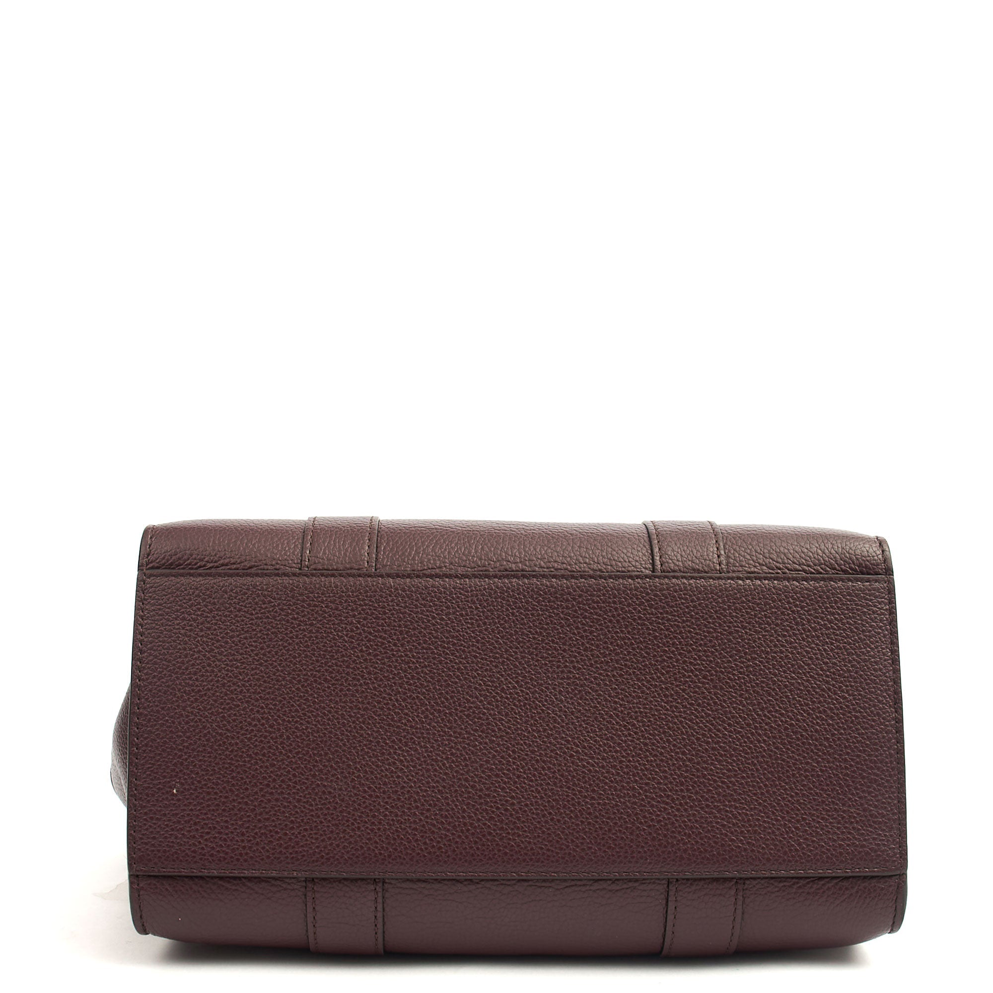 Mulberry Top Handle Zipped Bayswater in Oxblood, Calfskin Leather