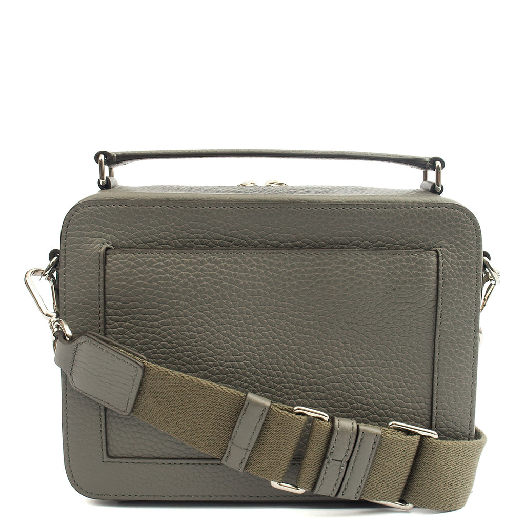 Mulberry Cross Body Belgrave - Crossbody Messenger in Charcoal Grey, Leather