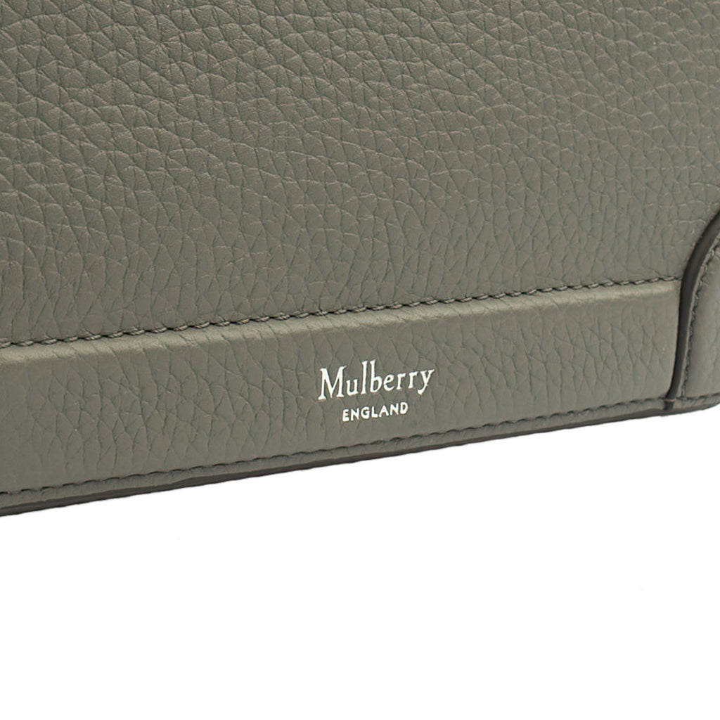 Mulberry Cross Body Belgrave - Crossbody Messenger in Charcoal Grey, Leather