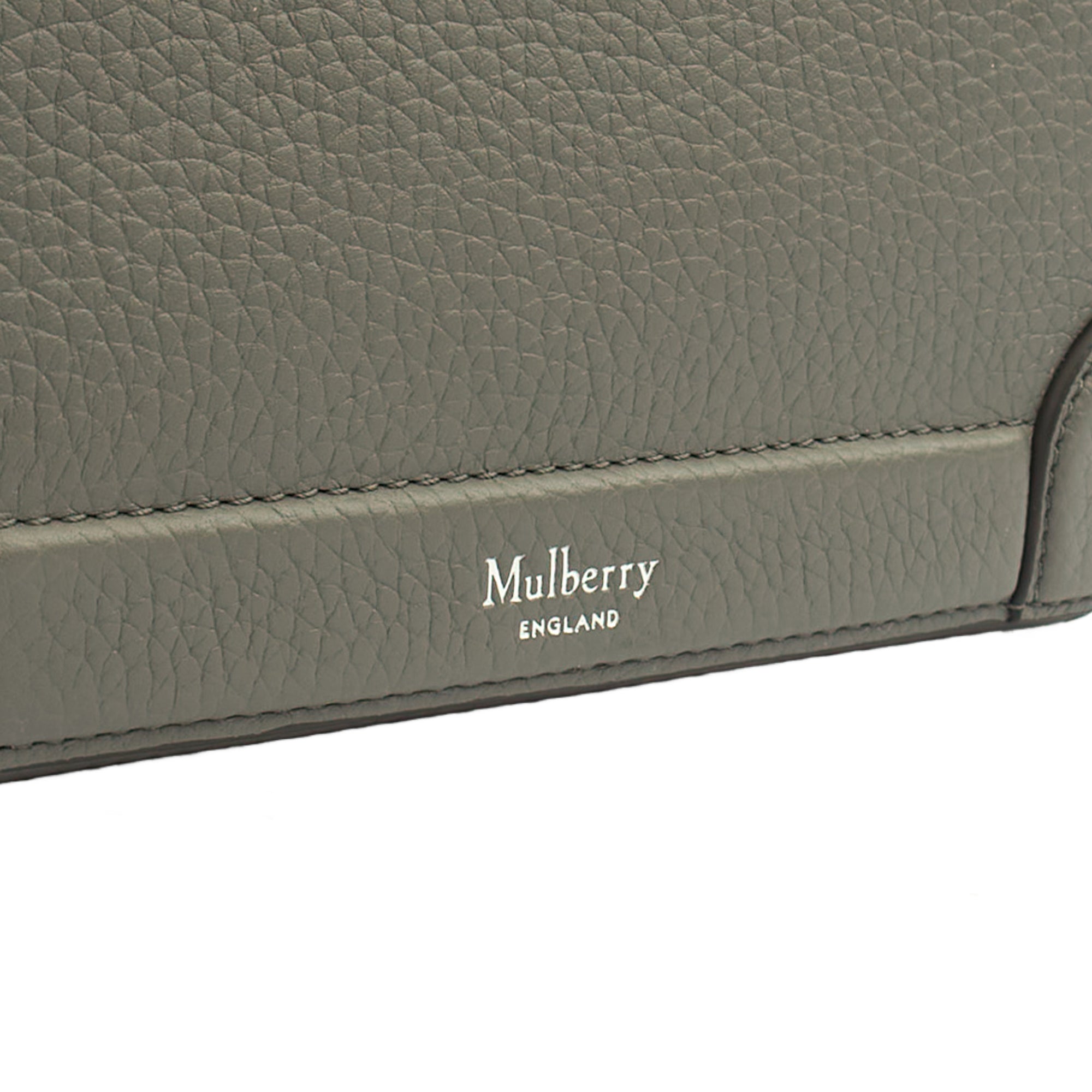 Mulberry Cross Body Belgrave - Crossbody Messenger in Charcoal Grey, Leather