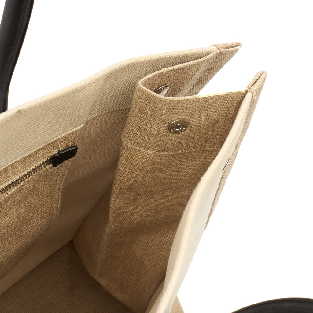 Saint Laurent Tote Rive Gauche Tote in Neutral, Fabric