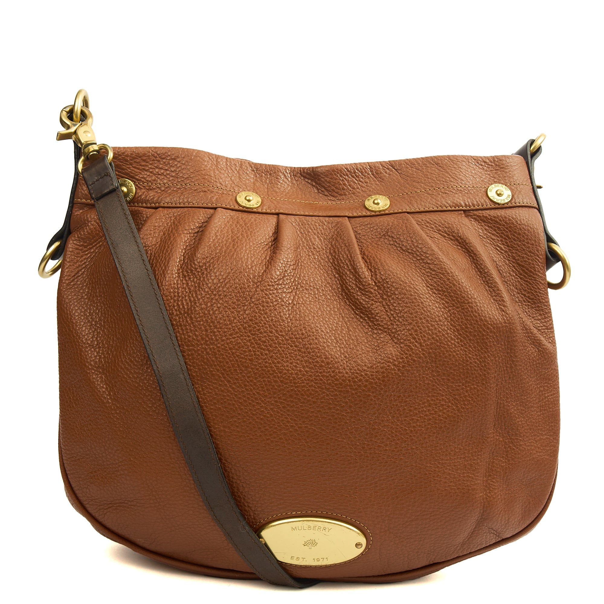 Mulberry Tote Mitzy Tote in Oak, Calfskin Leather